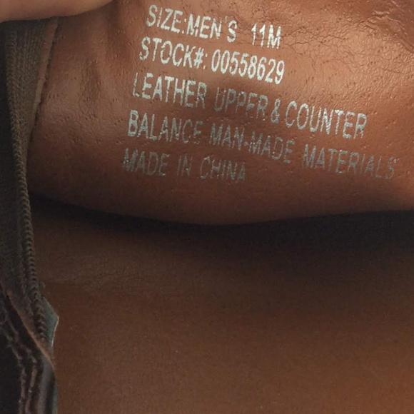 A Cellini Loafers Size 11 Brown Leather Square Toe - Picture 7 of 8